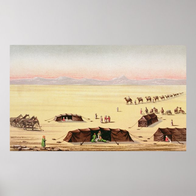 Pôster Our Desert Camp (Frente)