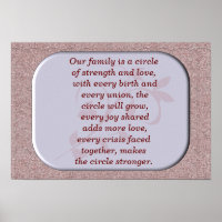 Our family - art print