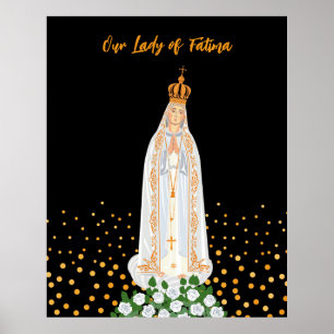 Poster Our Lady of Fatima Procession of Candles