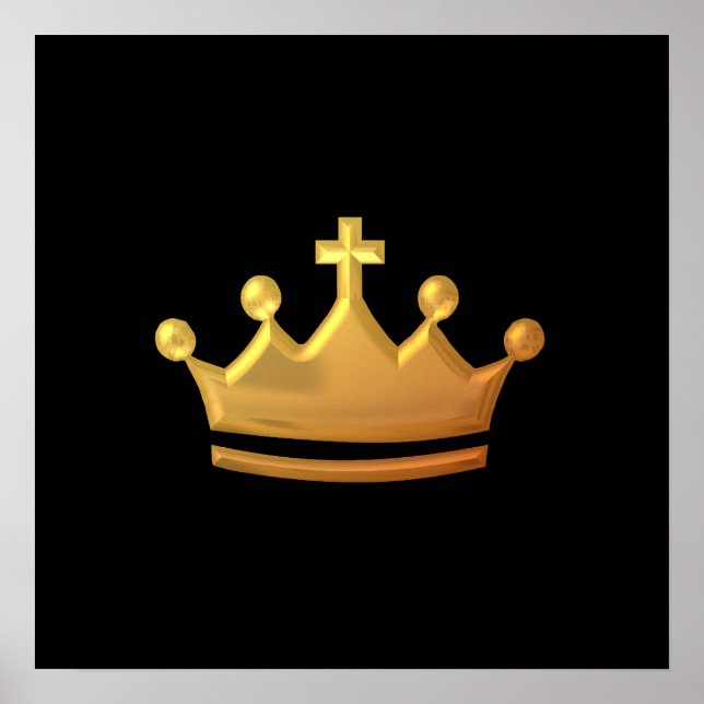 Pôster Ouro "3-D" (Frente)