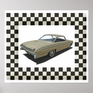 Pôster Ouro 61 Oldsmobile
