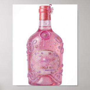 Poster Ouro Afiado EDição mágica ROSE SPARKLE