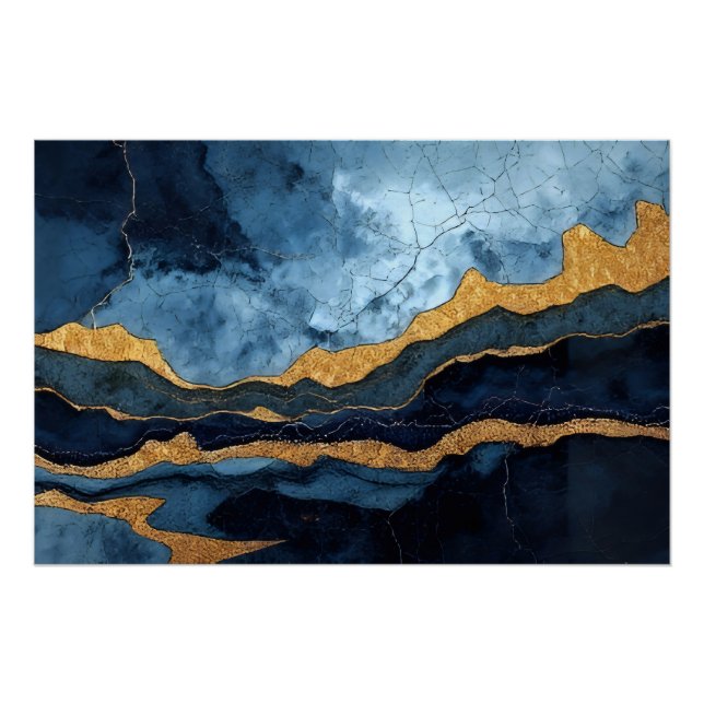 Pôster Ouro Azul (Frente)