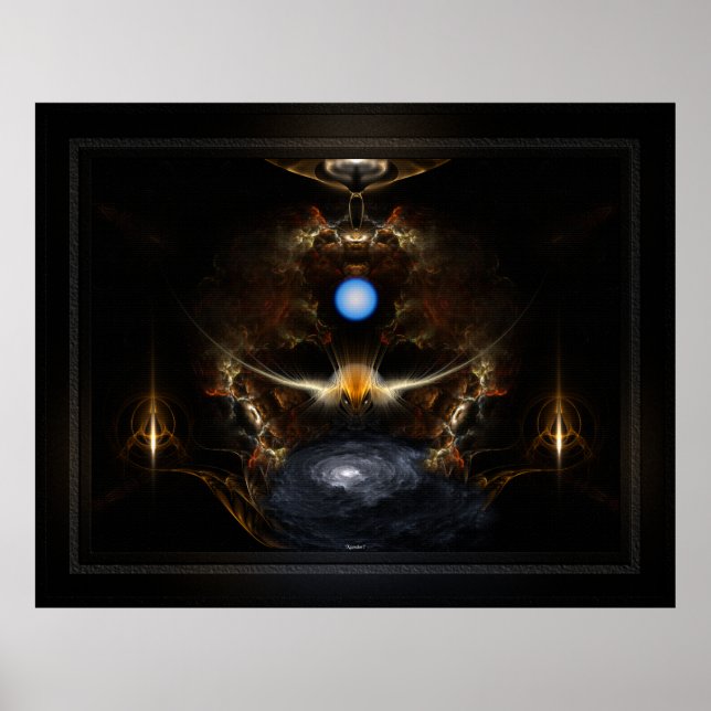 Poster Ouro Diamond Head Silver Moth (Frente)