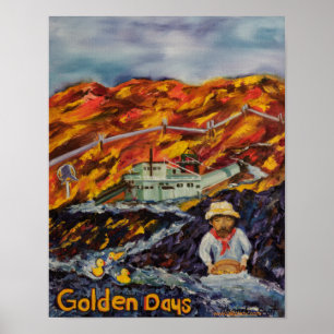 Poster Ouro Dias, Fairbanks Alaska