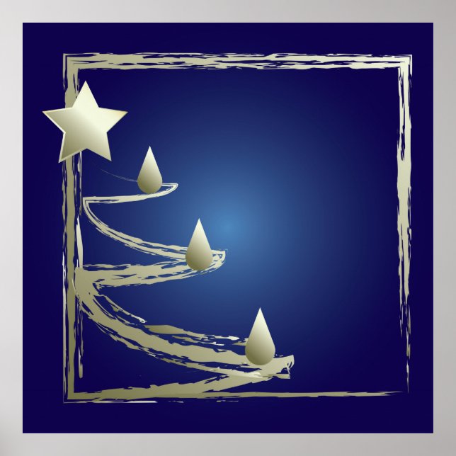 Poster ouro e safira (Frente)