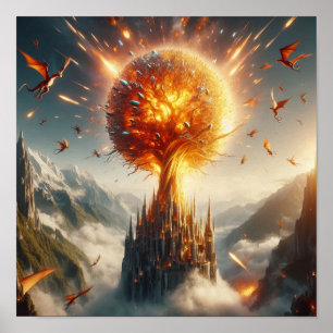 Poster Ouro Elven Tree