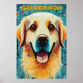 Poster Ouro Feliz Retriever