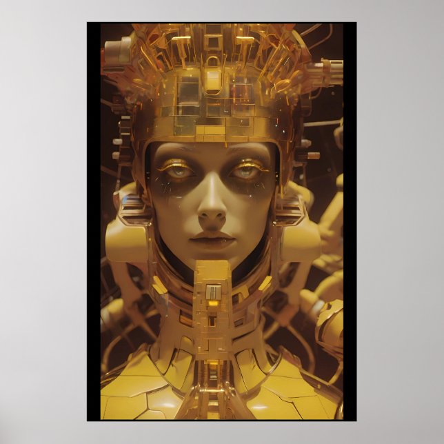 Poster Ouro Girl (Frente)