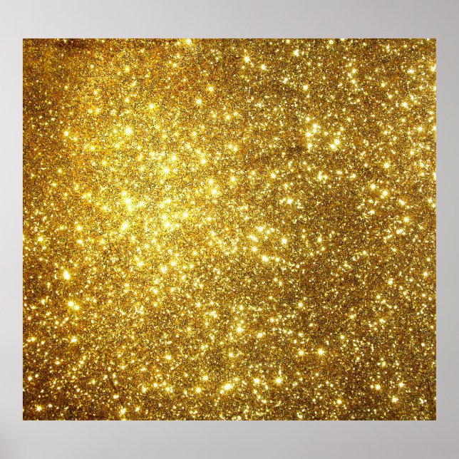 Poster Ouro grunge, ilustração de raster de alta resoluçã (Frente)