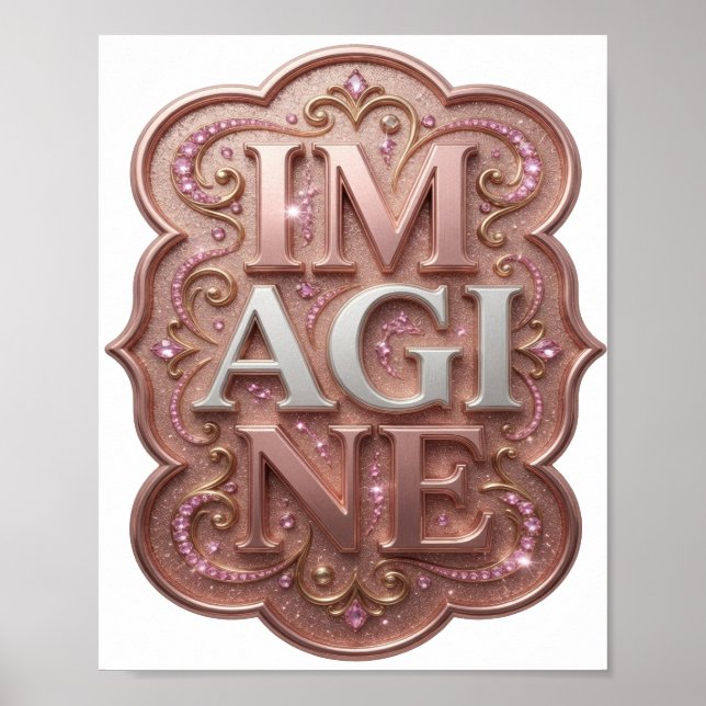Poster Ouro Limpo IMAGINE Design (Frente)