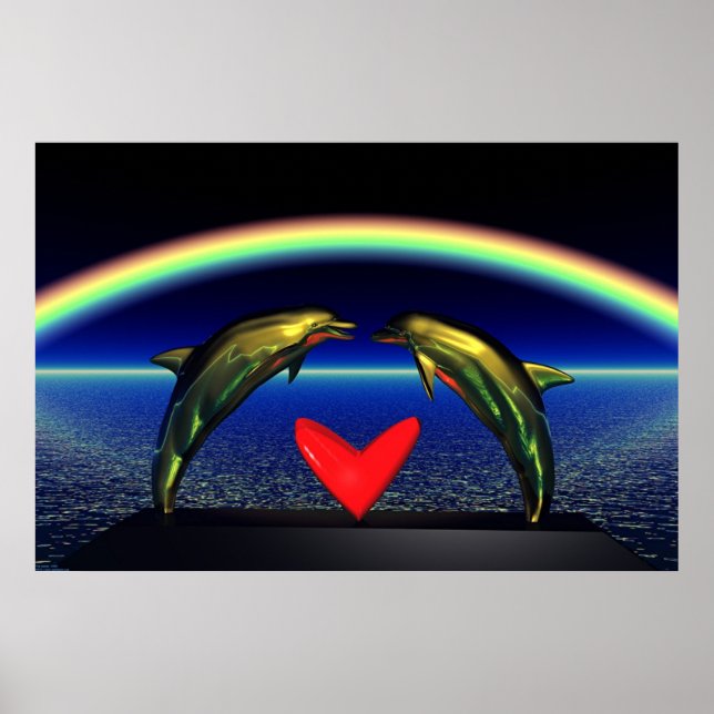 Poster Ouro Love (Frente)