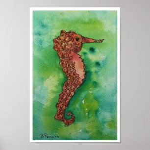 Poster Ouro marítimo 5x7
