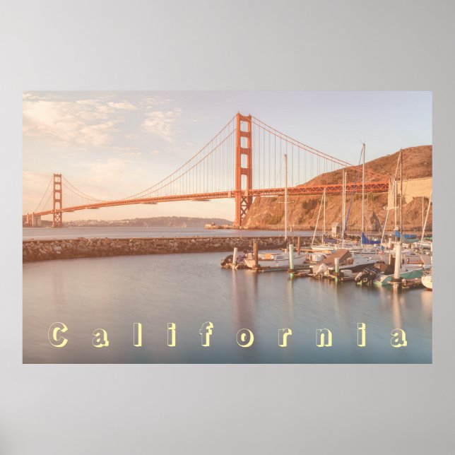 Poster Ouro Portão Sunrise (Frente)