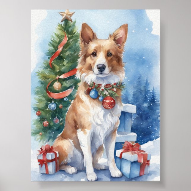 Poster Ouro Retriever Glint: Uma Demonstração de Cachorro (Frente)