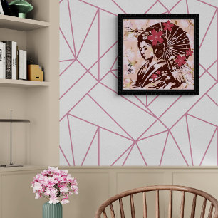 Pôster Ouro Reverie Sonhos Sakura na Esperança