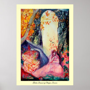 Pôster OURO SONHO / Jardim Zen Meditação Yoga