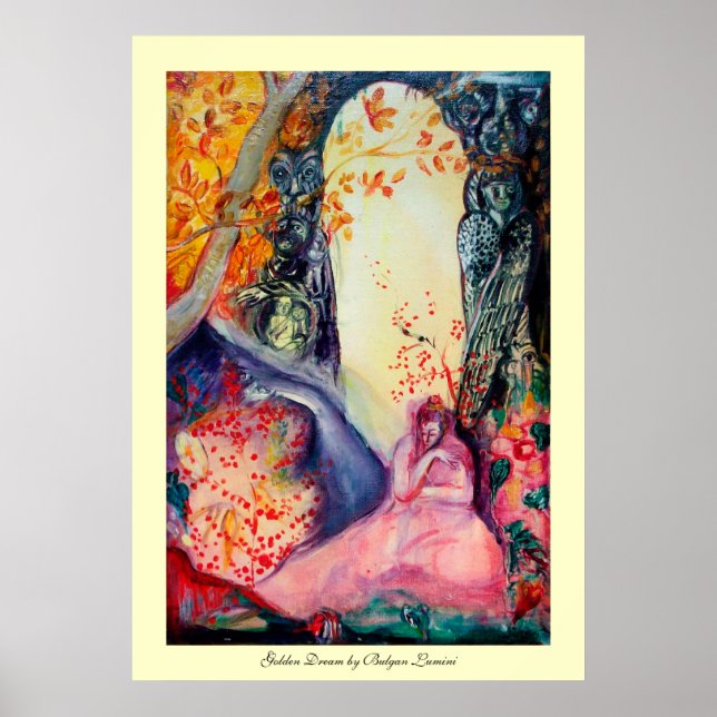 Pôster OURO SONHO / Yoga Meditação Zen Garden (Frente)