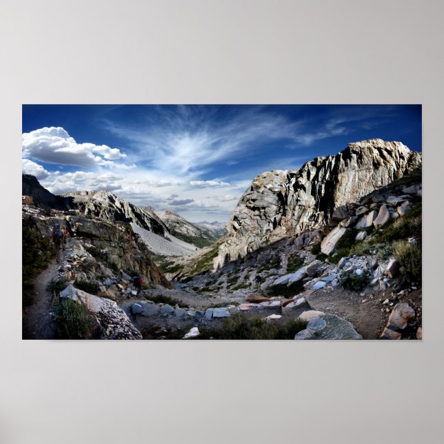 Poster Ouro Staircase - John Muir Trail (Frente)