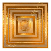 Ouro Sun Mandala - Relógios Quentes