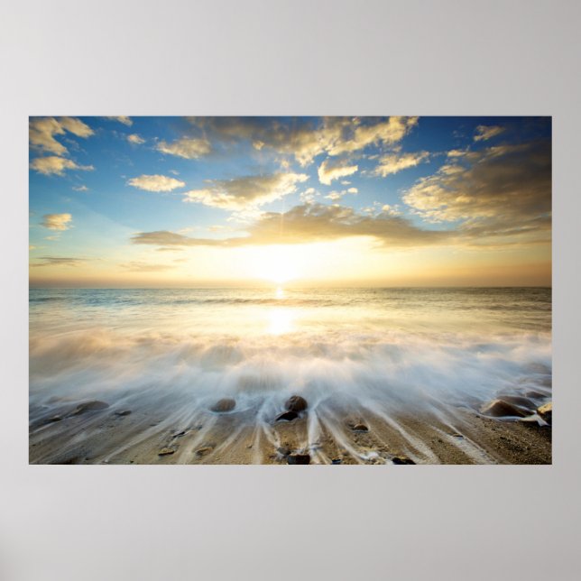 Poster Ouro Sunrise (Frente)