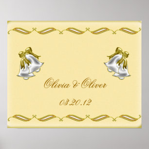 Poster Ouro Wedding