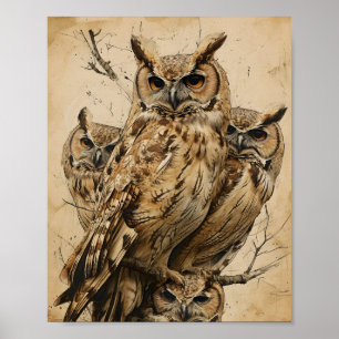 Poster Ouros Artesanais Vintage