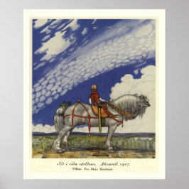 Pôster Out In the Wide World por John Bauer