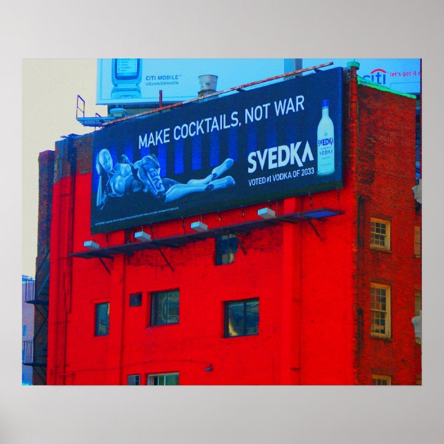 Pôster Outdoor (Frente)