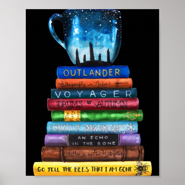 Poster Outlander Lover Essential T Shirt  (Frente)