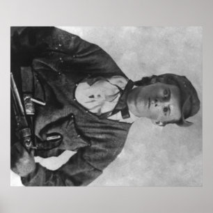 Poster Outlaw Jesse James Portrait Fotografia