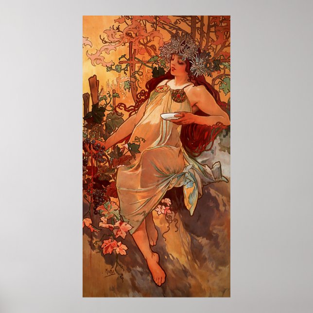 Poster outono de quatro estações (Frente)