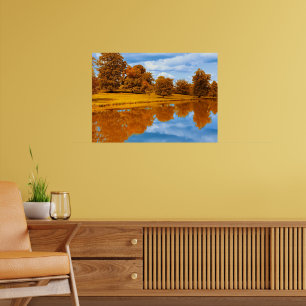 Poster Outono junto ao Lago