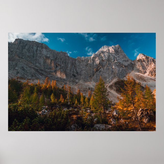 Poster Outono nas montanhas (Frente)