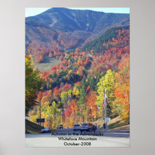 Poster Outono nos Adirondacks