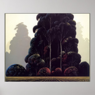 Poster Outono - Realismo Mágico Eyvind Earle