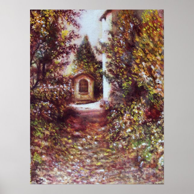 POSTER OUTONO SILENCIOSO NA FLUÊNCIA (Frente)