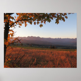 Poster Outono Tatras