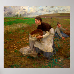 Poster Outubro por Jules Bastien-Lepage (1878)