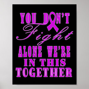 Poster Outubro Vestimos Sensibilização Rosa Para O Cancer