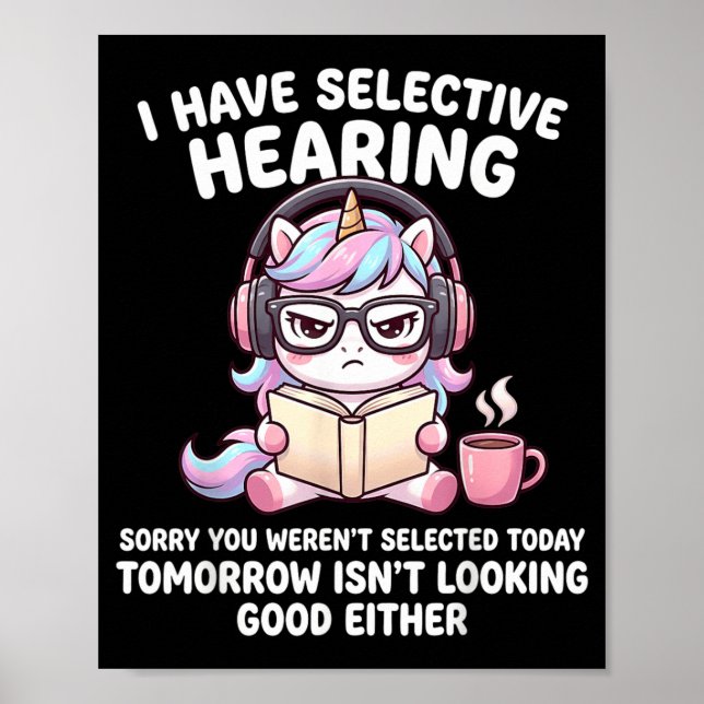 Poster Ouvindo nos Meus Próprios Termos Desculpe Não Fomo (Frente)