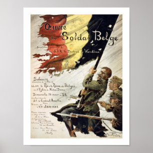 Pôster Ouvre du Soldat Belge
