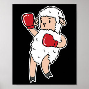 Poster Ovelha faz boxing