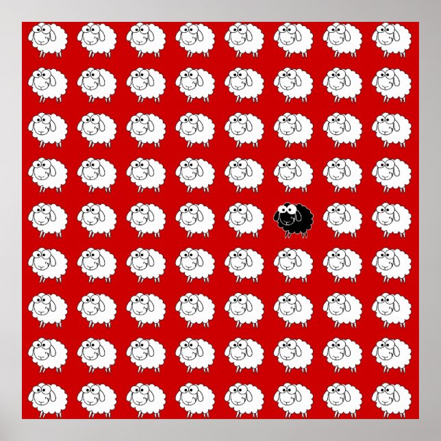 Pôster Ovelha Negra (Frente)