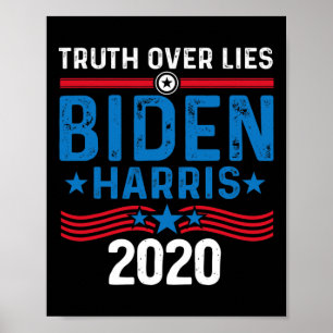 Poster Over Lies Joe Biden Vice Presidente Harris