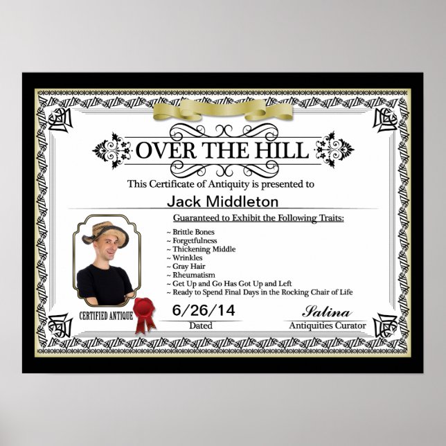 Poster Over the Hill - SRF (Frente)