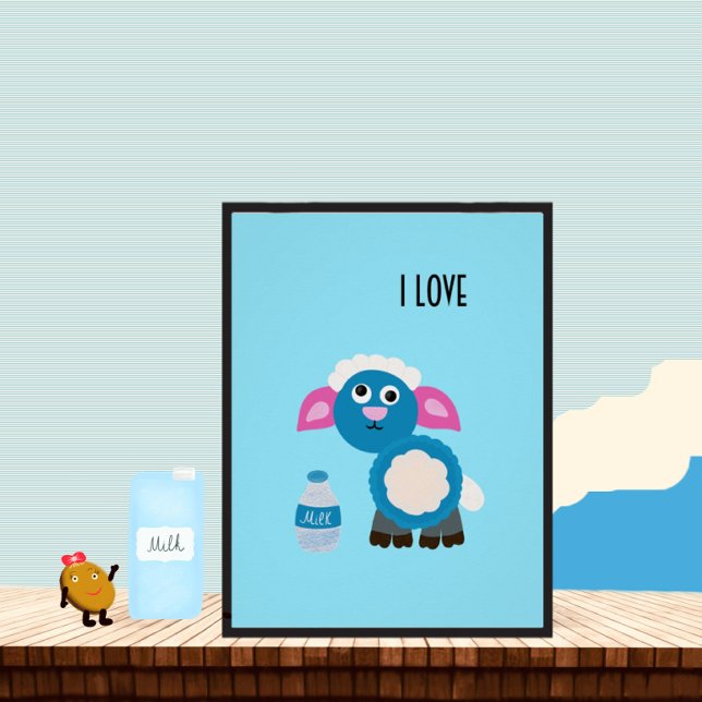 Pôster Ovinos e Laticínios (Criador carregado)