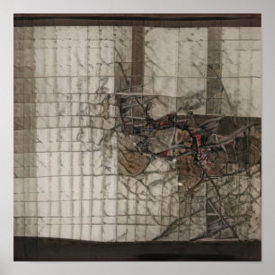 Poster Ovinos em vestuário de lobo