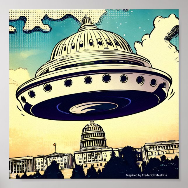 Poster OVNI Domed (Frente)