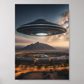 Poster OVNI misterioso